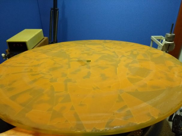 78 rpm wax disc used in 1997